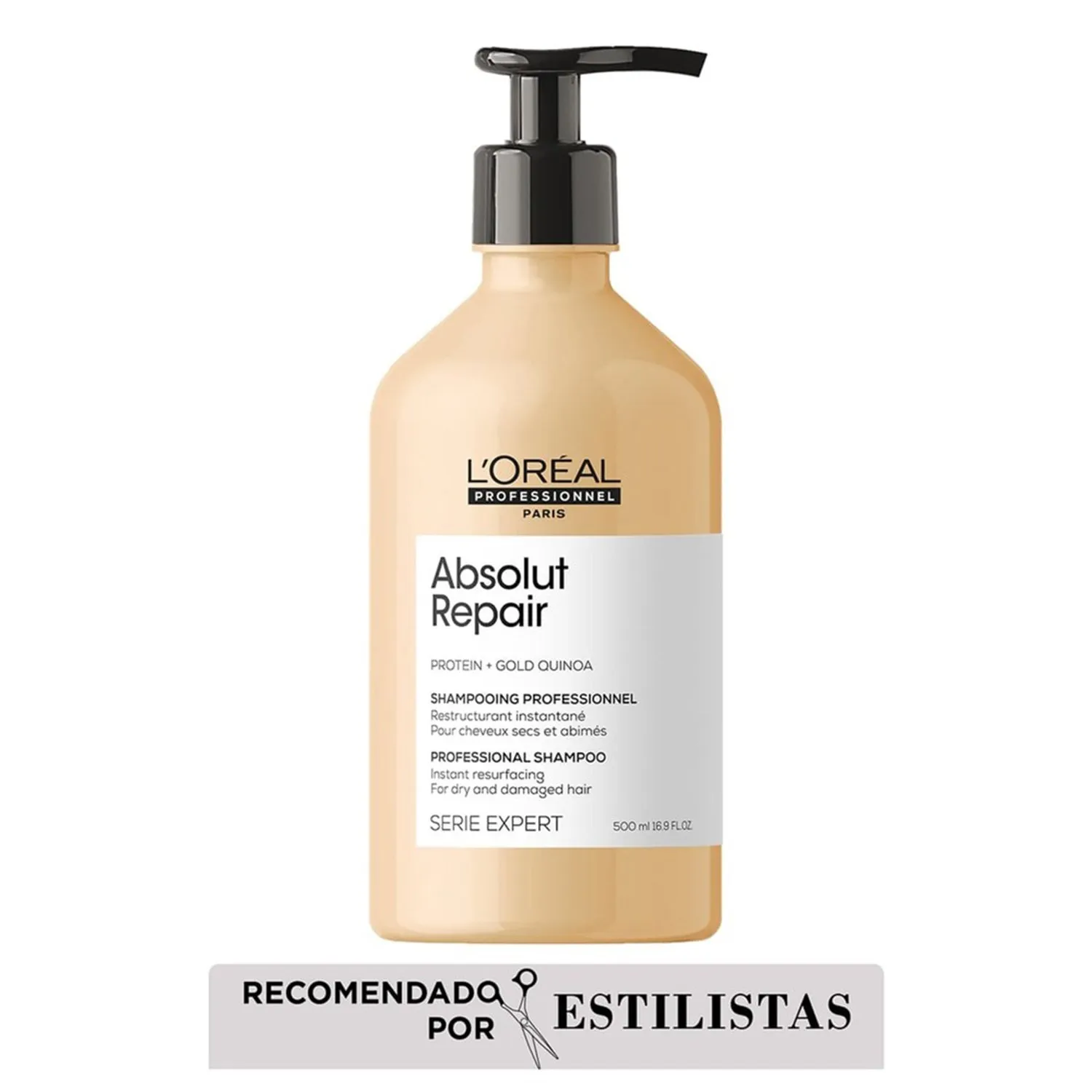 Shampoo LOréal Professionnel Absolut Repair reparación cabello dañado 500ml